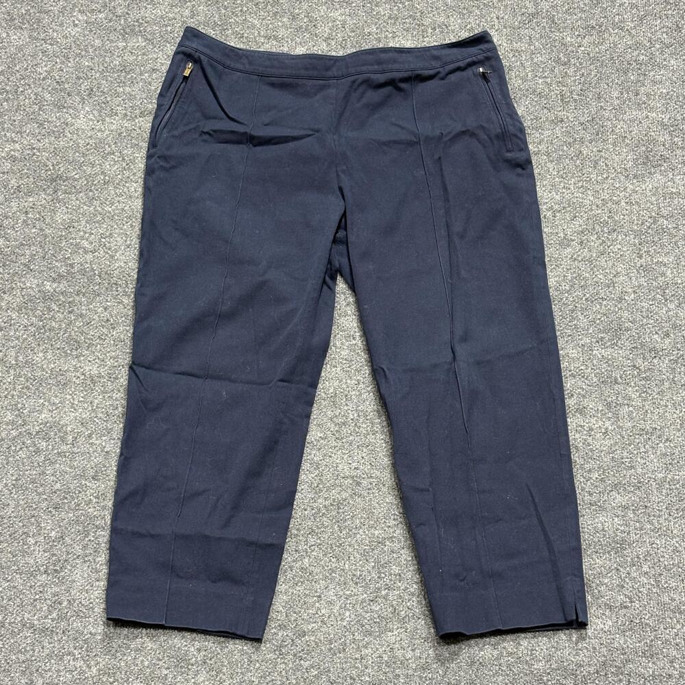 Lauren Ralph Lauren Pants Womens 16 Straight Stretch Dress Trousers Dry Clean